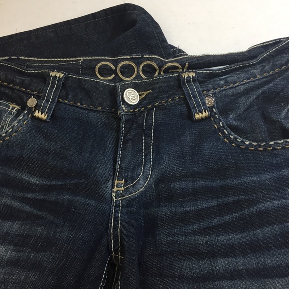 Coogie Bling Embellished Straight Leg Jeans Dark Faded Wash SZ 5/6 - Picture 14 of 14